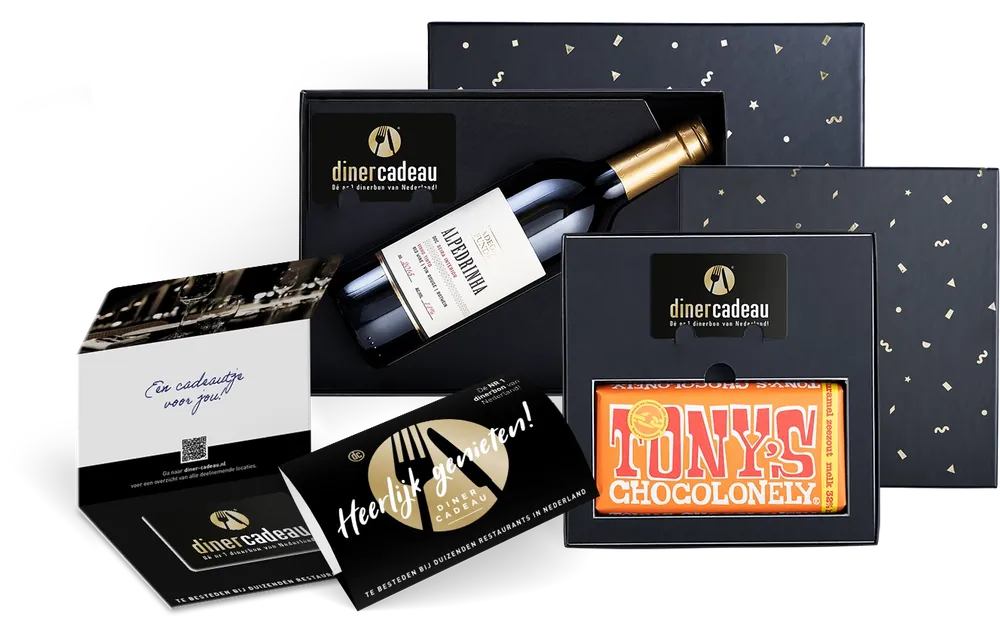 Zakelijk Cadeaupakket Dinerbon | Diner Cadeau