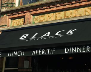 Dinerbon Amsterdam Restaurant Black