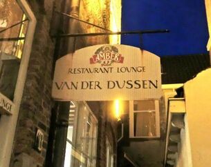 Dinerbon Delft Restaurant van der Dussen